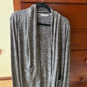 Athleta Charcoal Cardigan